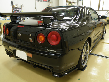 日産 GT-R/ガラスコーティング