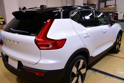 ボルボ ＥＸ４０/ガラスコーティング